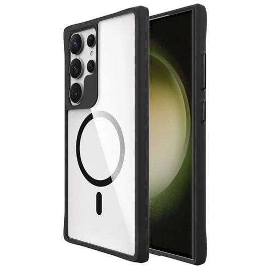Combat X Mode Magnetic Series for Samsung Galaxy S24 Ultra Case Reinforced Corners Cover Compatible with Magsafe