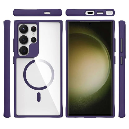 Combat X Mode Magnetic Series for Samsung Galaxy S24 Ultra Case Reinforced Corners Cover Compatible with Magsafe
