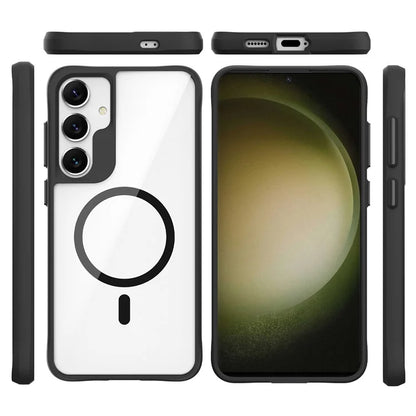 Combat X Mode Magnetic Series for Samsung Galaxy S24+ Case Compatible with Magsafe TPU+PC Protective Protector