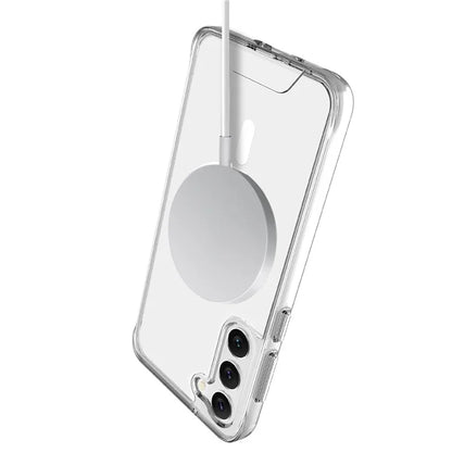For Samsung Galaxy S22+ 5G Cell Phone Case Military Grade TPU+PC Cover Compatible with MagSafe