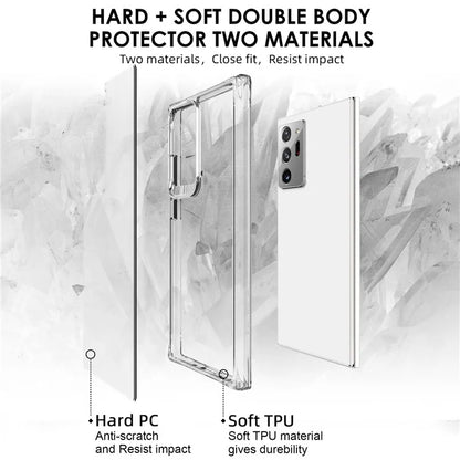 For Samsung Galaxy Note20 Ultra / Note20 Ultra 5G Case Drop Protection PC + TPU Cell Phone Cover