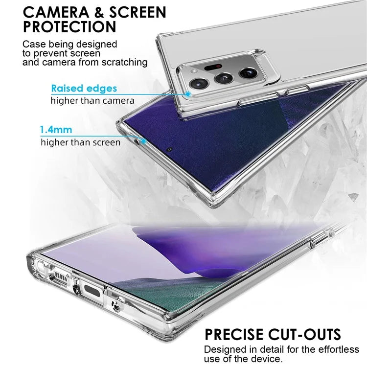 For Samsung Galaxy Note20 Ultra / Note20 Ultra 5G Case Drop Protection PC + TPU Cell Phone Cover