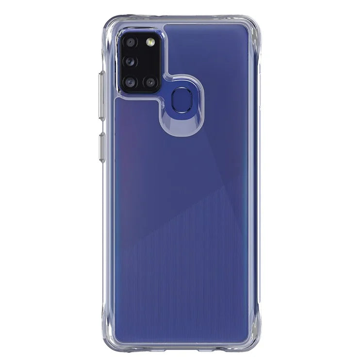 For Samsung Galaxy A21s Cell Phone Cover Anti-Scratch PC + TPU HD Transparent Phone Case