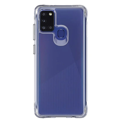 For Samsung Galaxy A21s Cell Phone Cover Anti-Scratch PC + TPU HD Transparent Phone Case