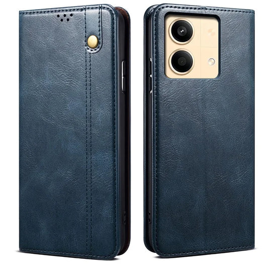 For Xiaomi Redmi Note 13R Pro 5G PU Leather Wallet Phone Case Magnetic Protect Cover