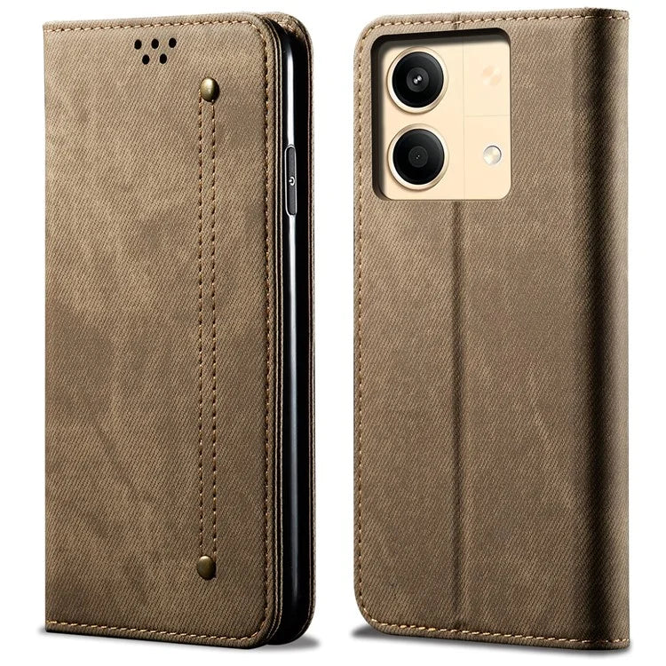 For Xiaomi Redmi Note 13R Pro 5G Phone Case PU Leather Flip Cover with Wallet Card Holder