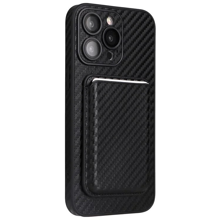 For iPhone 15 Pro Max Phone Case Compatible with MagSafe Detachable Card Holder