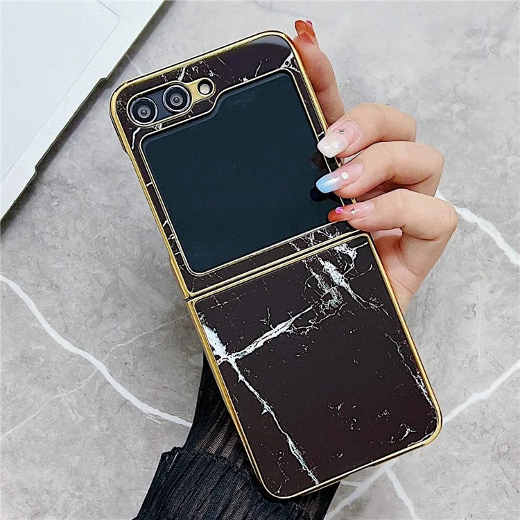 For Samsung Galaxy Z Flip 5G Phone Case Pattern Hard PC Cover Anti-Scratch
