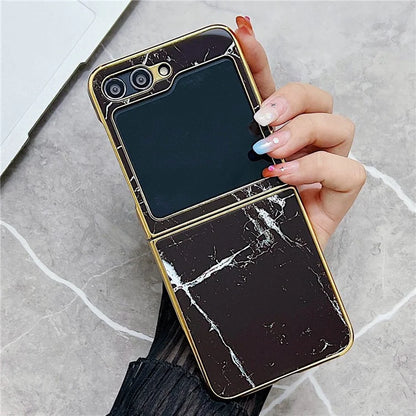 For Samsung Galaxy Z Flip 5G Phone Case Pattern Hard PC Cover Anti-Scratch