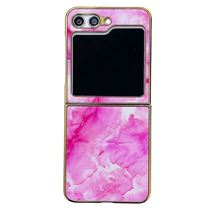 For Samsung Galaxy Z Flip 5G Phone Case Pattern Hard PC Cover Anti-Scratch