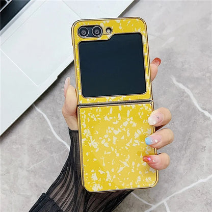For Samsung Galaxy Z Flip 5G Phone Case Pattern Hard PC Cover Anti-Scratch