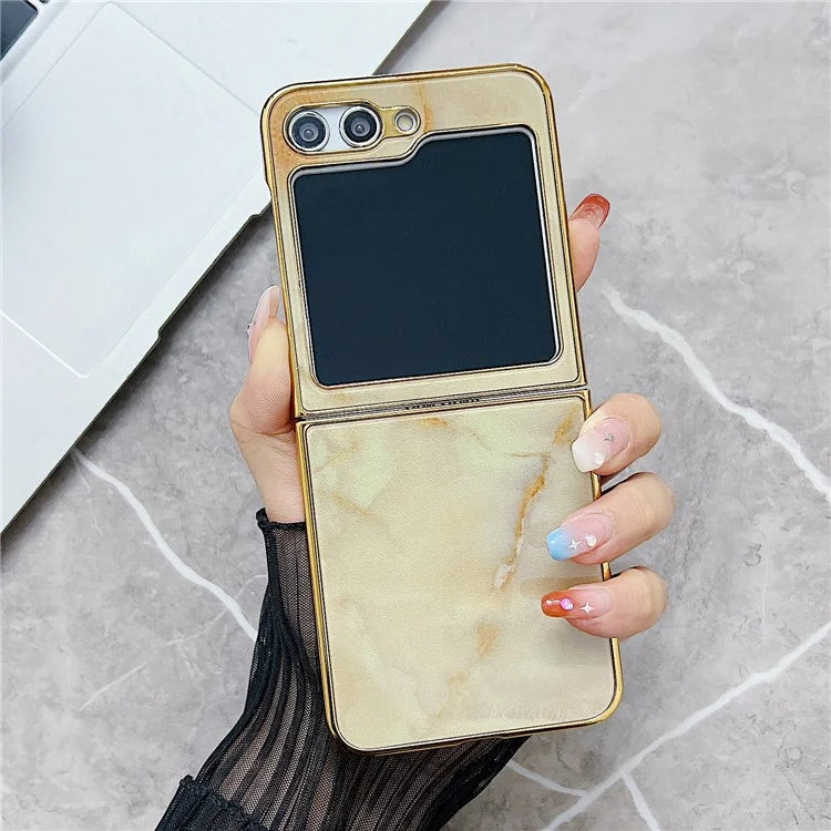 For Samsung Galaxy Z Flip 5G Phone Case Pattern Hard PC Cover Anti-Scratch
