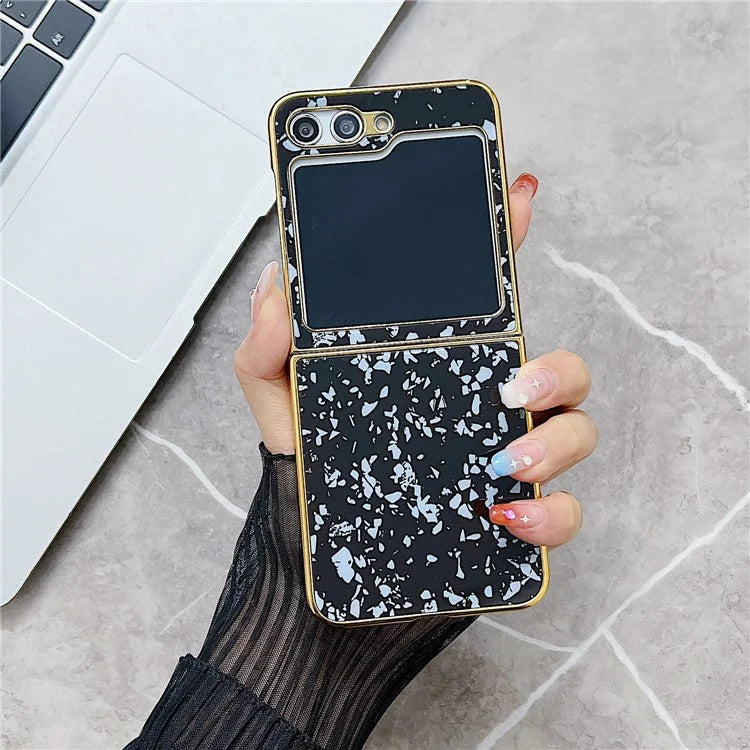 For Samsung Galaxy Z Flip 5G Phone Case Pattern Hard PC Cover Anti-Scratch
