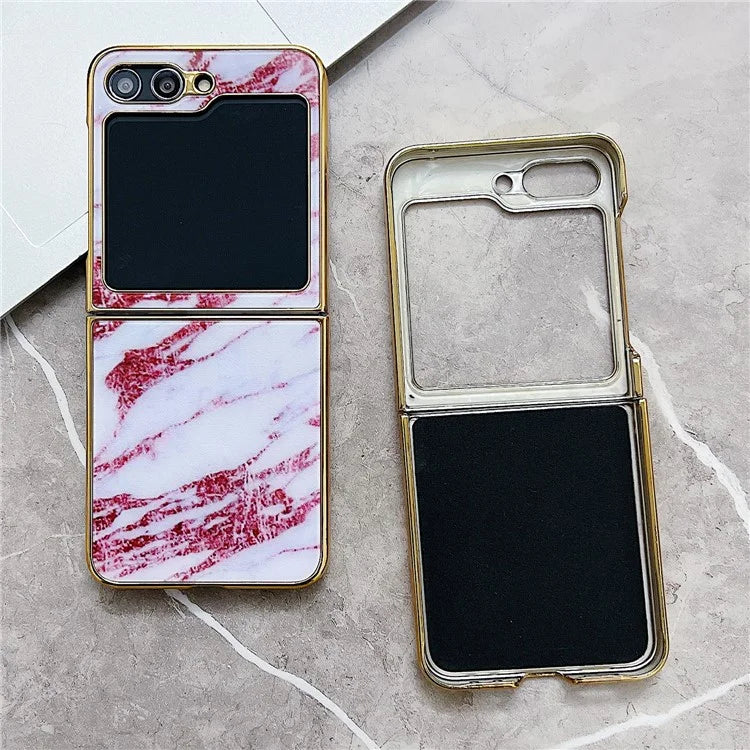 For Samsung Galaxy Z Flip 5G Phone Case Pattern Hard PC Cover Anti-Scratch
