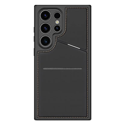 DUX DUCIS Rafi II Series for Samsung Galaxy S24 Ultra Magnetic Phone Case with Card Slots Kickstand