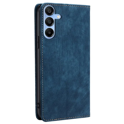 For Samsung Galaxy A15 4G / A15 5G Leather Case RFID Blocking Stand Mobile Phone Cover