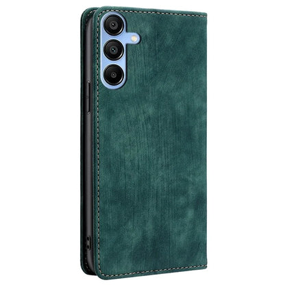 For Samsung Galaxy A15 4G / A15 5G Leather Case RFID Blocking Stand Mobile Phone Cover