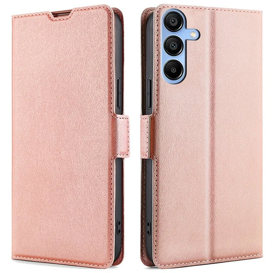 Phone Case for Samsung Galaxy A15 5G / 4G PU Leather Flip Phone Cover with Card Slots