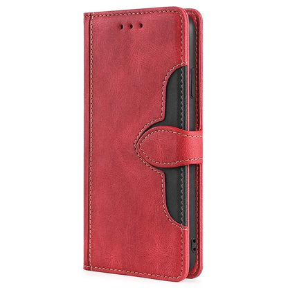 For Samsung Galaxy A15 4G / A15 5G Cover Straw Hat Design PU Leather Stand Wallet Cell Phone Case
