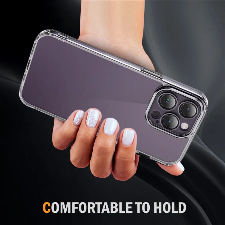 YSM For iPhone 13 Pro 6.1 inch Case Acrylic+TPU Drop-proof Precise Lens Cutout Protective Shell