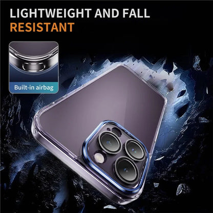 YSM For iPhone 13 Pro 6.1 inch Case Acrylic+TPU Drop-proof Precise Lens Cutout Protective Shell