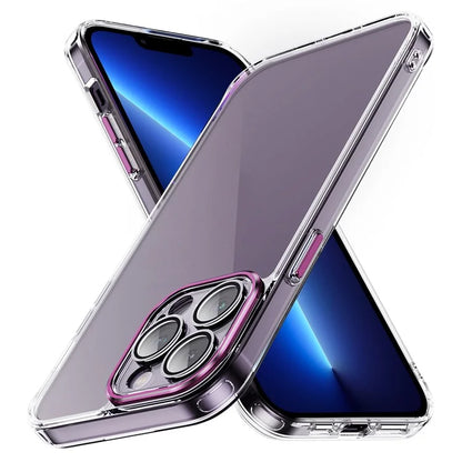 YSM For iPhone 13 Pro 6.1 inch Case Acrylic+TPU Drop-proof Precise Lens Cutout Protective Shell