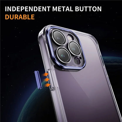 YSM For iPhone 13 Pro 6.1 inch Case Acrylic+TPU Drop-proof Precise Lens Cutout Protective Shell