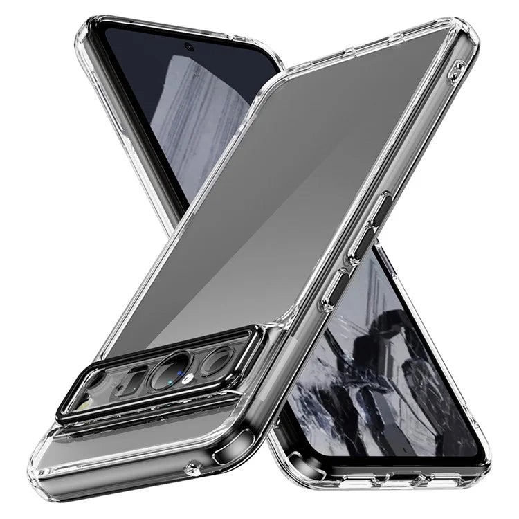 YSM For Google Pixel 8 Pro Acrylic+TPU Case Metal Precise Lens Cutout Phone Shell