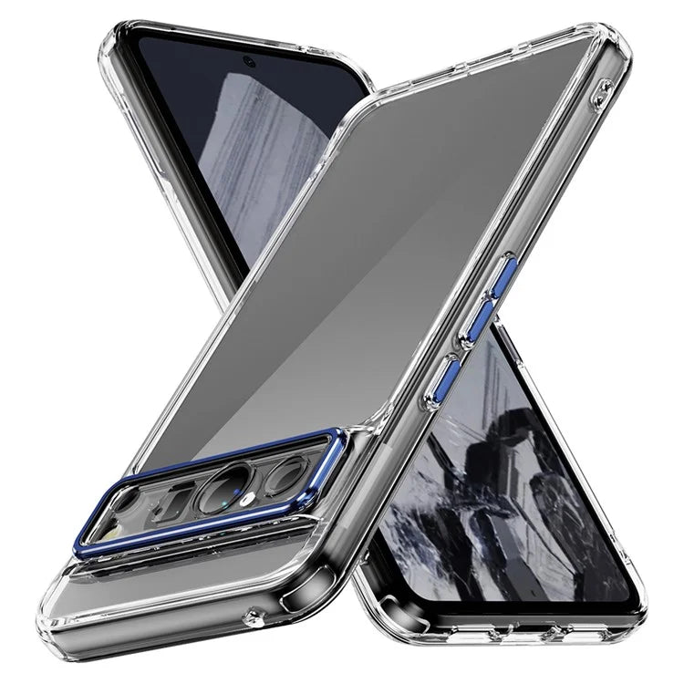 YSM For Google Pixel 8 Pro Acrylic+TPU Case Metal Precise Lens Cutout Phone Shell