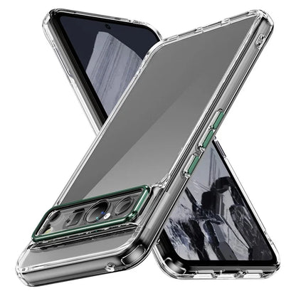 YSM For Google Pixel 8 Pro Acrylic+TPU Case Metal Precise Lens Cutout Phone Shell