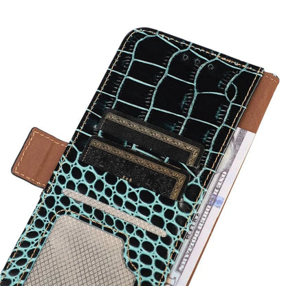 For Samsung Galaxy Xcover 7 Wallet Case RFID Blocking Genuine Cow Leather Cover