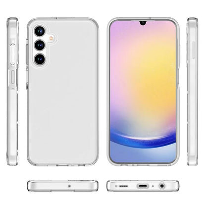For Samsung Galaxy A15 5G Clear Case Hard PC + Soft TPU Hybrid Phone Cover
