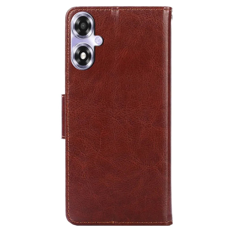 For Oppo A2x 5G / A2m 5G Leather Case Stand Flip Phone Wallet Cover