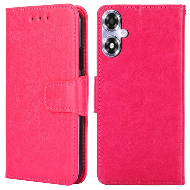 For Oppo A2x 5G / A2m 5G Leather Case Stand Flip Phone Wallet Cover