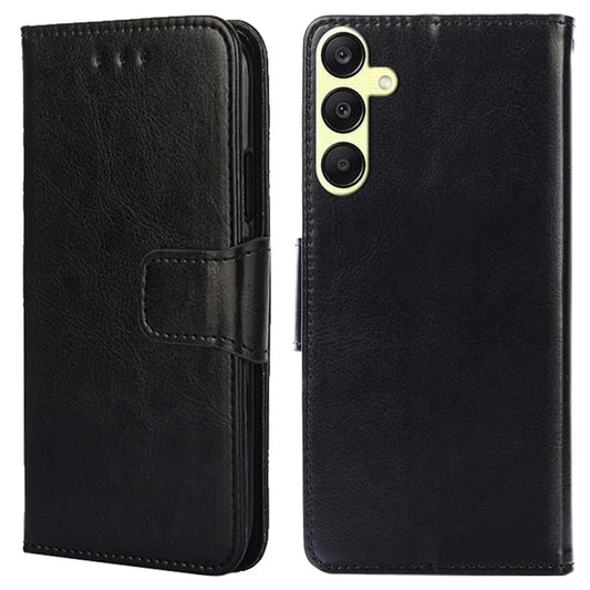 For Samsung Galaxy A25 5G (Global) (161.0 x 76.5 x 8.3mm) Case PU Leather Phone Cover Wallet