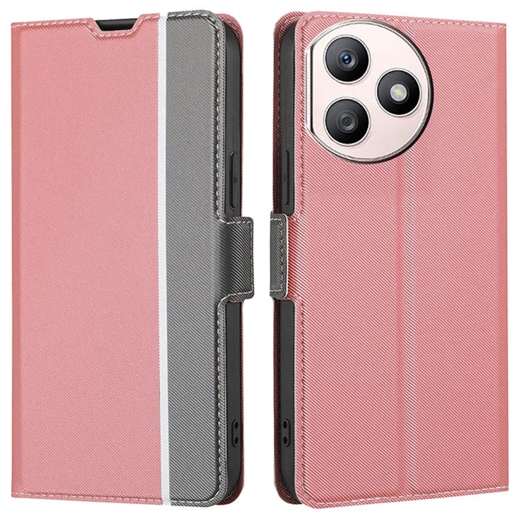 For Honor X50i+ 5G Super Thin PU Leather Cover Stand View Shockproof Cell Phone Case