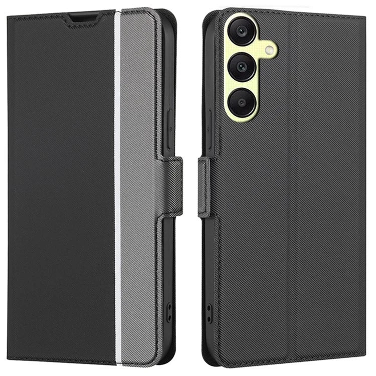 Leather Case for Samsung Galaxy A25 5G (Global) (161.0 x 76.5 x 8.3mm) Phone Cover with Card Slots