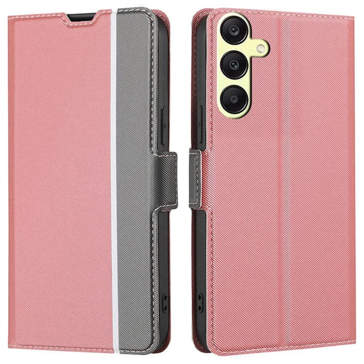 Leather Case for Samsung Galaxy A25 5G (Global) (161.0 x 76.5 x 8.3mm) Phone Cover with Card Slots