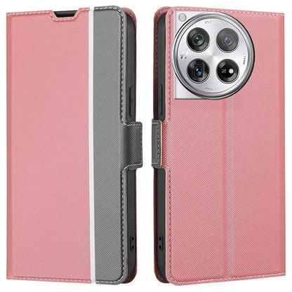 For OnePlus 12 5G Shockproof Phone Case PU Leather Flip Shell Stand Phone Cover