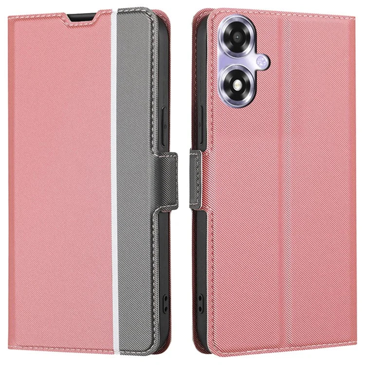 For Oppo A2m 5G / A2x 5G Leather Folio Cover Stand View Shockproof Phone Case