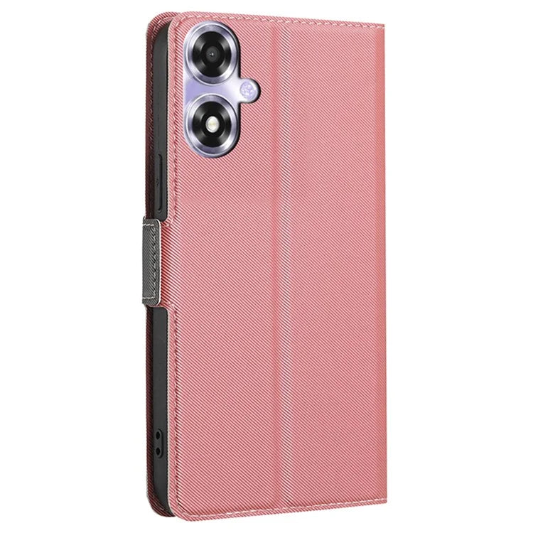 For Oppo A2m 5G / A2x 5G Leather Folio Cover Stand View Shockproof Phone Case