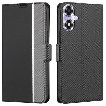 For Oppo A2m 5G / A2x 5G Leather Folio Cover Stand View Shockproof Phone Case