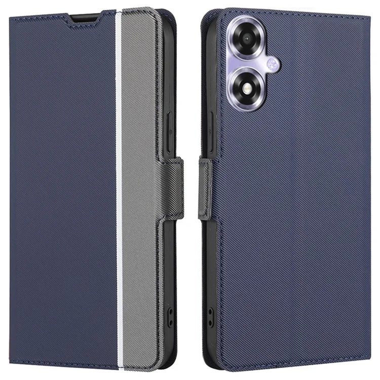 For Oppo A2m 5G / A2x 5G Leather Folio Cover Stand View Shockproof Phone Case