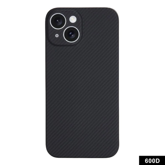 Aramid Fiber Cover for iPhone 13 Case 600D Fine Texture Shell Compatible with MagSafe (Precise Lens Hole)