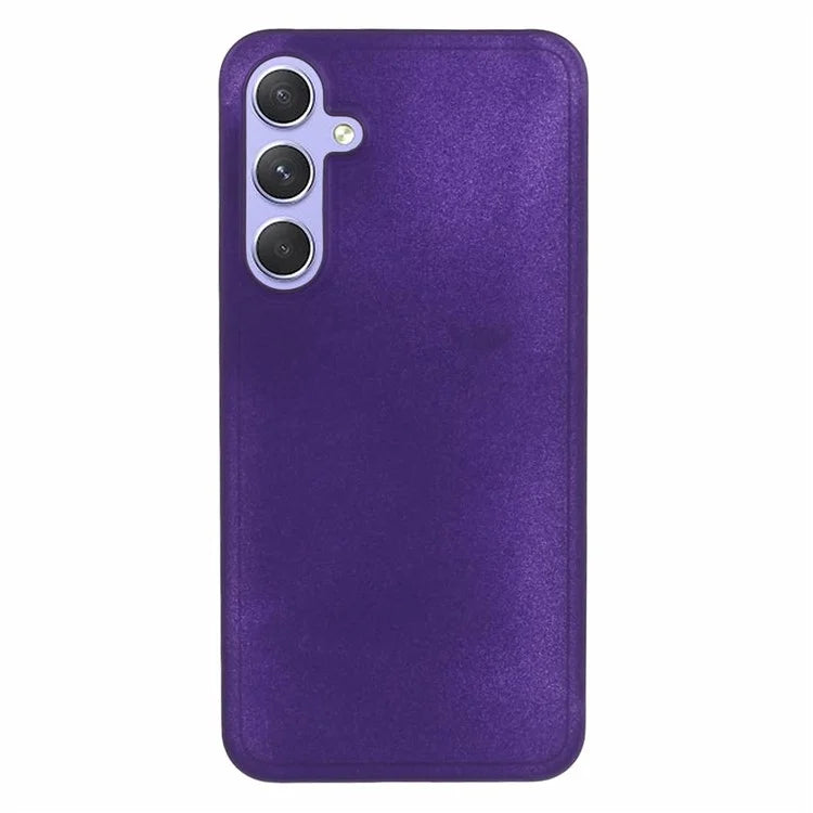 For Samsung Galaxy A55 5G Cell Phone Case Anti-scratch Hard PC Rubberized Cover