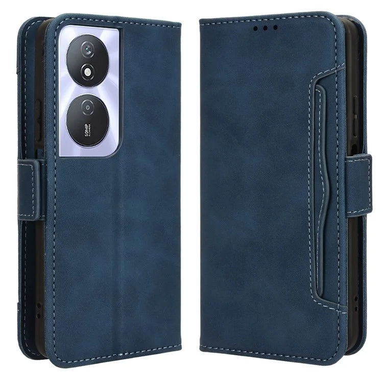 For Honor Play 50 Plus 5G / Play 8T 5G / X7b 4G Wallet Case Viewing Stand Card Holder Phone Cover