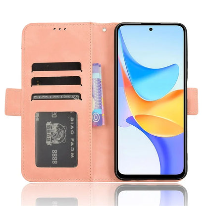 For Honor Play 50 Plus 5G / Play 8T 5G / X7b 4G Wallet Case Viewing Stand Card Holder Phone Cover