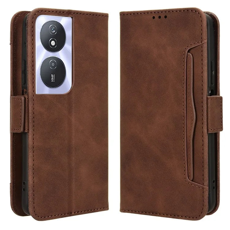 For Honor Play 50 Plus 5G / Play 8T 5G / X7b 4G Wallet Case Viewing Stand Card Holder Phone Cover
