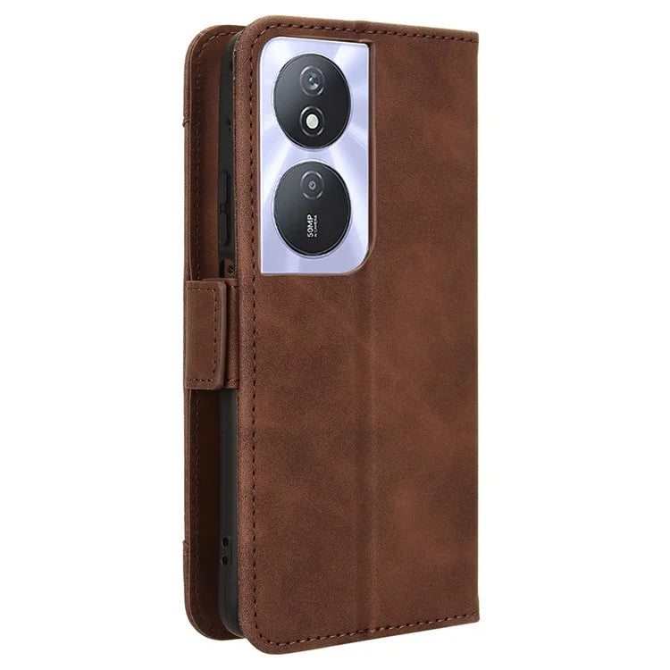 For Honor Play 50 Plus 5G / Play 8T 5G / X7b 4G Wallet Case Viewing Stand Card Holder Phone Cover
