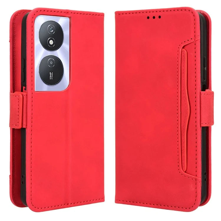 For Honor Play 50 Plus 5G / Play 8T 5G / X7b 4G Wallet Case Viewing Stand Card Holder Phone Cover
